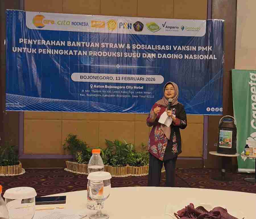 CSR CITA Indonesia Perkuat Peternakan Sapi di Bojonegoro melalui Vaksinasi PMK