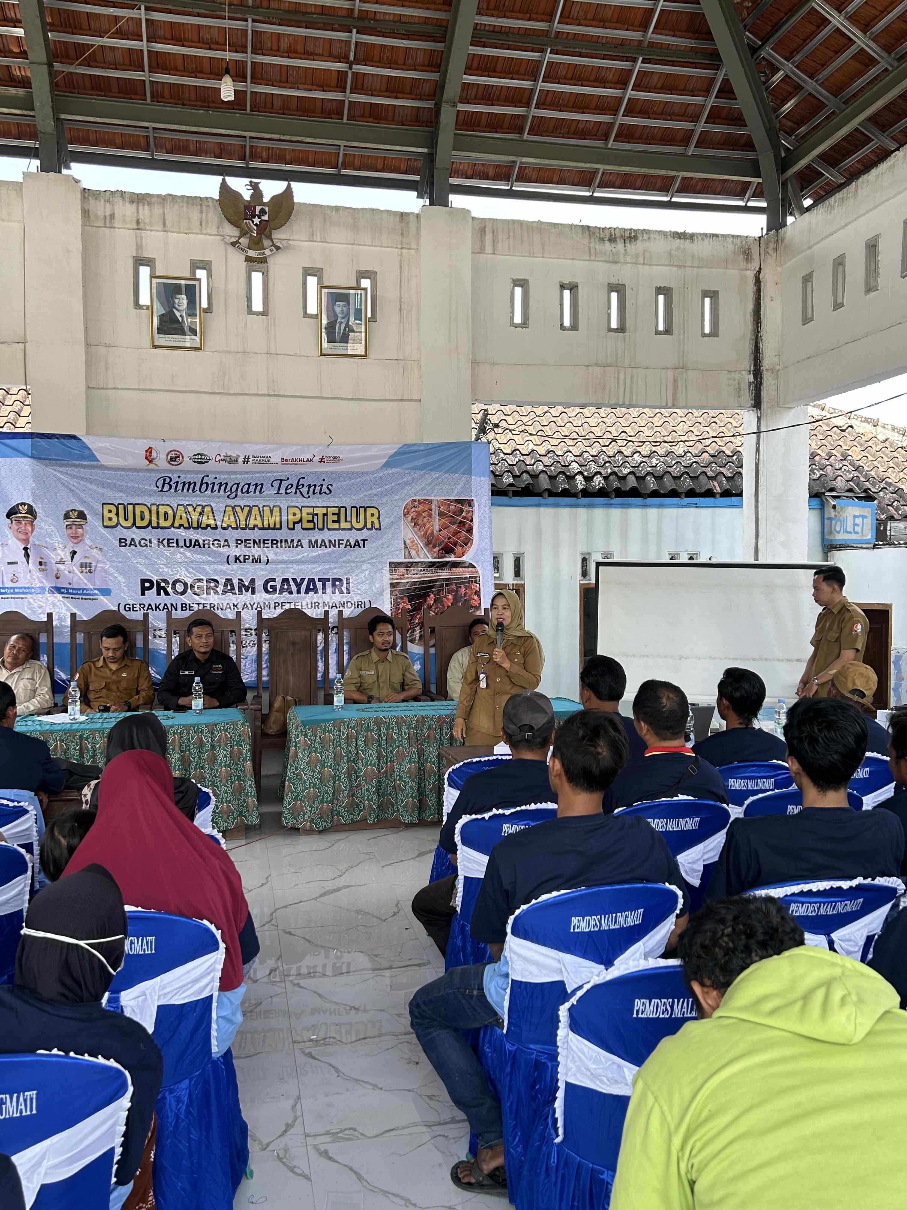 Bimbingan Teknis Program GAYATRI Desa Malingmati Kecamatan Tambakrejo