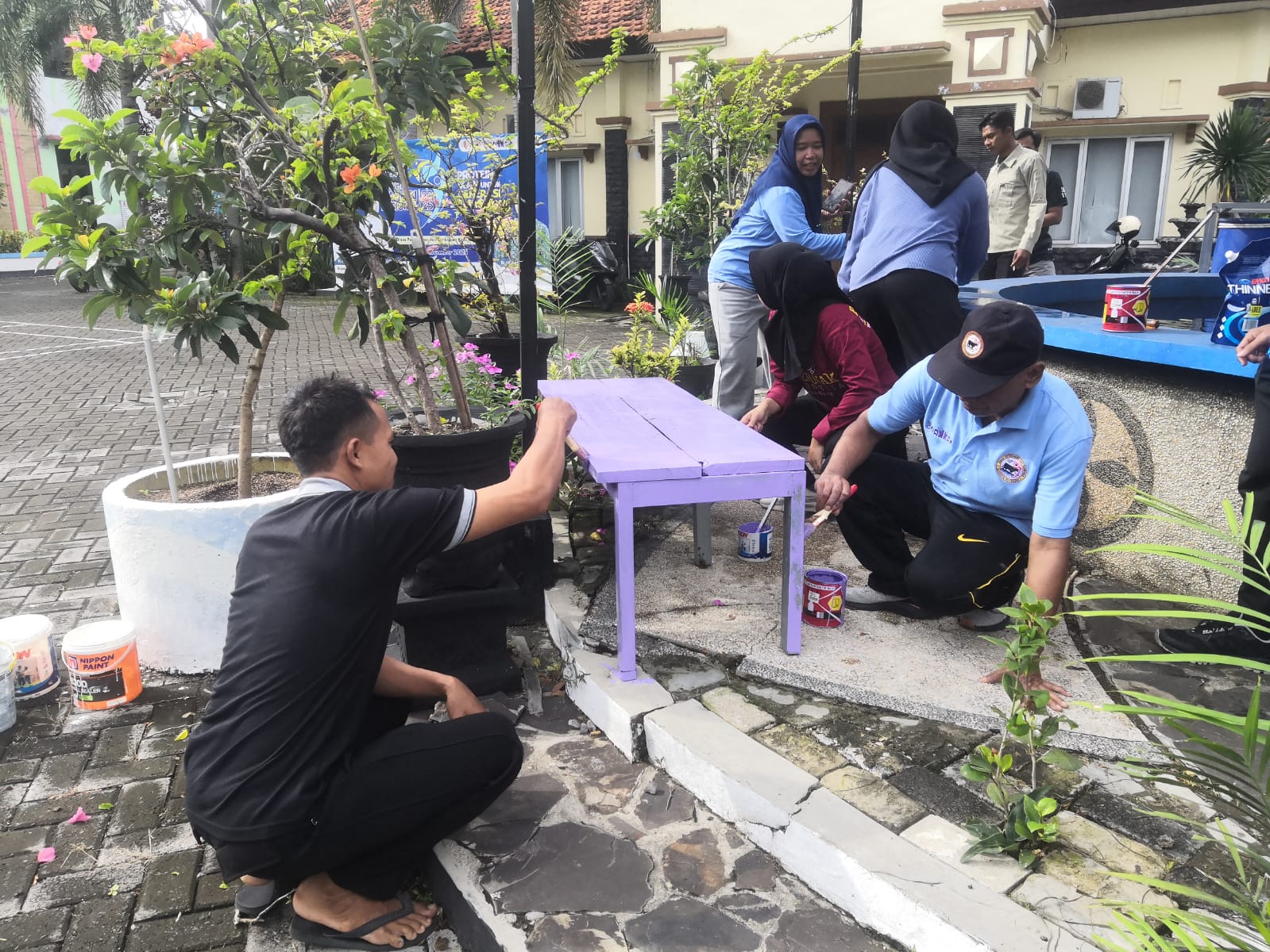 Kerja Bakti Dinas Peternakan dan Perikanan